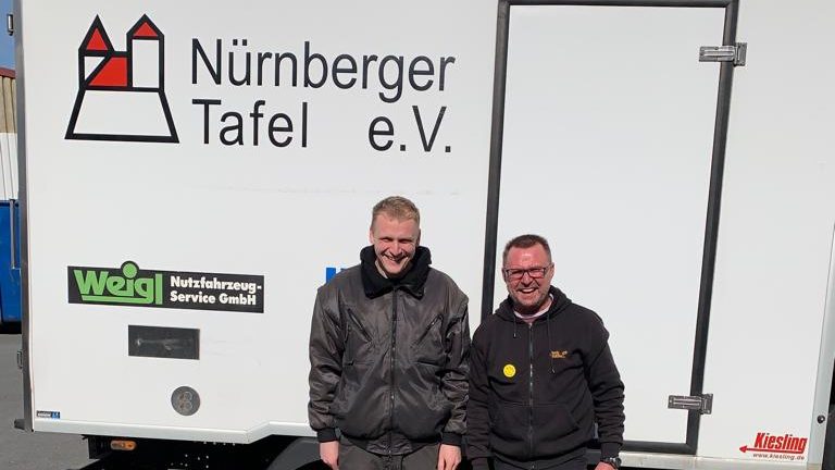 Zwei Hauptamtliche Fahrer Verstärken Ehrenamtliches Fahrerteam Der Nürnberger Tafel